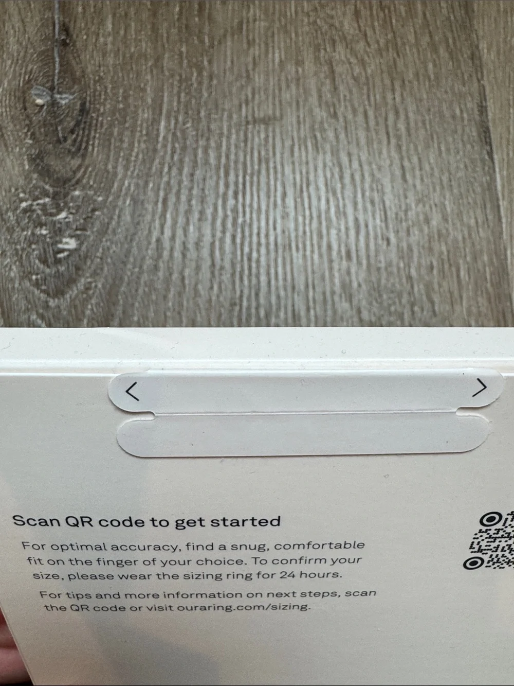 Oura Ring 4 Sizing Kit in sealed box